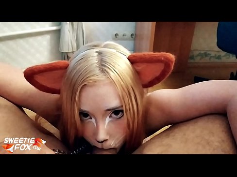 ❤️ Kitsune proguta kurac i spermu u usta ❤️❌  Seks na hr.pornogroupp.ru ❌